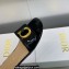 Dior C'est Flat Slides Patent Calfskin Black 2023