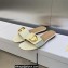 Dior C'est Flat Slides Patent Calfskin White 2023