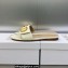 Dior C'est Flat Slides Patent Calfskin White 2023