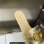 Dior Or 30 Montaigne Flat Slides in Calfskin Metallic Gold 2023
