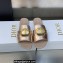Dior Or 30 Montaigne Flat Slides in Calfskin Metallic Pink Gold 2023