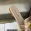 Dior Or 30 Montaigne Flat Slides in Calfskin Metallic Pink Gold 2023