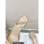Dior Heel 3.5cm C'est Slingback Pumps in Patent Calfskin Beige 2023