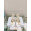 Dior Heel 8cm C'est Slingback Pumps in Patent Calfskin White 2023
