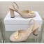 Dior Heel 8cm C'est Slingback Pumps in Patent Calfskin Beige 2023