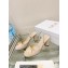 Dior Heel 8cm C'est Slingback Pumps in Patent Calfskin Beige 2023