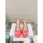 Dior Heel 8cm C'est Slingback Pumps in Patent Calfskin Pink 2023