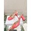 Dior Heel 8cm C'est Slingback Pumps in Patent Calfskin Pink 2023