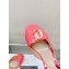 Dior Heel 8cm C'est Slingback Pumps in Patent Calfskin Pink 2023