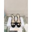 Dior Heel 8cm C'est Slingback Pumps in Patent Calfskin Black 2023