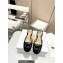 Dior Heel 4.5cm Day Slingback Pumps in Patent Calfskin Black 2023