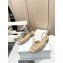 Dior Heel 4.5cm Day Slingback Pumps in Patent Calfskin Beige 2023