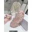 Dior D-Wave Sandals in Lambskin Light Pink 2023
