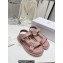 Dior D-Wave Sandals in Lambskin Dusty Pink 2023