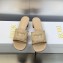 Dior Heel 3.5cm Day Slides in Patent Calfskin Beige 2023