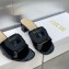 Dior Heel 3.5cm Day Slides in Patent Calfskin Black 2023