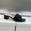 Dior Heel 3.5cm Day Slides in Patent Calfskin Black 2023