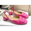 Dior Heel 4.5cm Day Slingback Pumps in Patent Calfskin Fuchsia 2023