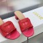 Dior Heel 3.5cm Day Slides in Patent Calfskin Fuchsia 2023