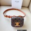 Celine BELT BAG TRIOMPHE BELT in in TRIOMPHE CANVAS AND CALFSKIN 2023