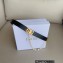 Dior Width 2cm Caro Belt in Black Smooth Calfskin and Glass Pearls 2023