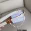 Dior Width 2cm Caro Belt in White Smooth Calfskin and Glass Pearls 2023