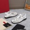 Valentino Rockstud Calfskin Round Toe Sandals White 2023