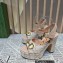 Gucci Heel 12cm Platform 3.5cm Horsebit sandals 745955 Nude 2023