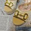 Gucci Heel 12cm Platform 3.5cm Horsebit sandals 745955 Apricot 2023