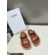 Celine TIPPI Sandals In Calfskin Brown 2023