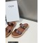 Celine TIPPI Sandals In Calfskin Burgundy 2023