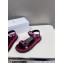 Dior D-Wave Sandals in Indy Pink Multicolor Cotton with Jardin Indien Embroidery 2023