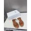 Celine TAILLAT FLAT SANDALs WITH STUDS in Calfskin Brown 2023