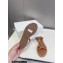 Celine TAILLAT FLAT SANDALs WITH STUDS in Calfskin Brown 2023