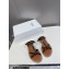 Celine TAILLAT FLAT SANDALs WITH STUDS in Calfskin Black 2023