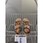 Celine TAILLAT FLAT SANDALs WITH STUDS in Calfskin Black 2023