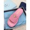 Prada Crochet flatform 4cm slides 1XZ761 Pink 2023