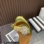 Aquazzura Heel 10.5cm Love Bubble Crystal-embellished Sandals Gold 2023