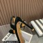 Aquazzura Heel 10.5cm Love Bubble Crystal-embellished Sandals Suede Black 2023