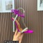 Aquazzura Heel 11.5cm Rock Chic Sandals Fuchsia 2023
