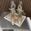 Aquazzura Heel 11.5cm Rock Chic PVC Pumps Silver 2023