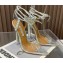 Aquazzura Heel 11.5cm Rock Chic PVC Pumps Silver 2023