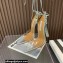 Aquazzura Heel 11.5cm Rock Chic PVC Pumps Silver 2023