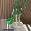Aquazzura Heel 11.5cm Rock Chic PVC Pumps Green 2023
