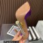 Aquazzura Heel 11.5cm Rock Chic PVC Pumps Purple 2023