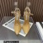 Aquazzura Heel 11.5cm Rock Chic PVC Pumps Beige 2023