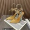 Aquazzura Heel 11.5cm Rock Chic PVC Pumps Beige 2023
