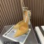 Aquazzura Heel 11.5cm Rock Chic PVC Pumps Beige 2023