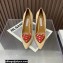 Aquazzura Heel 10.5cm Love Me Pumps Suede Beige 2023