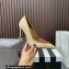Aquazzura Heel 10.5cm Love Me Pumps Suede Beige 2023